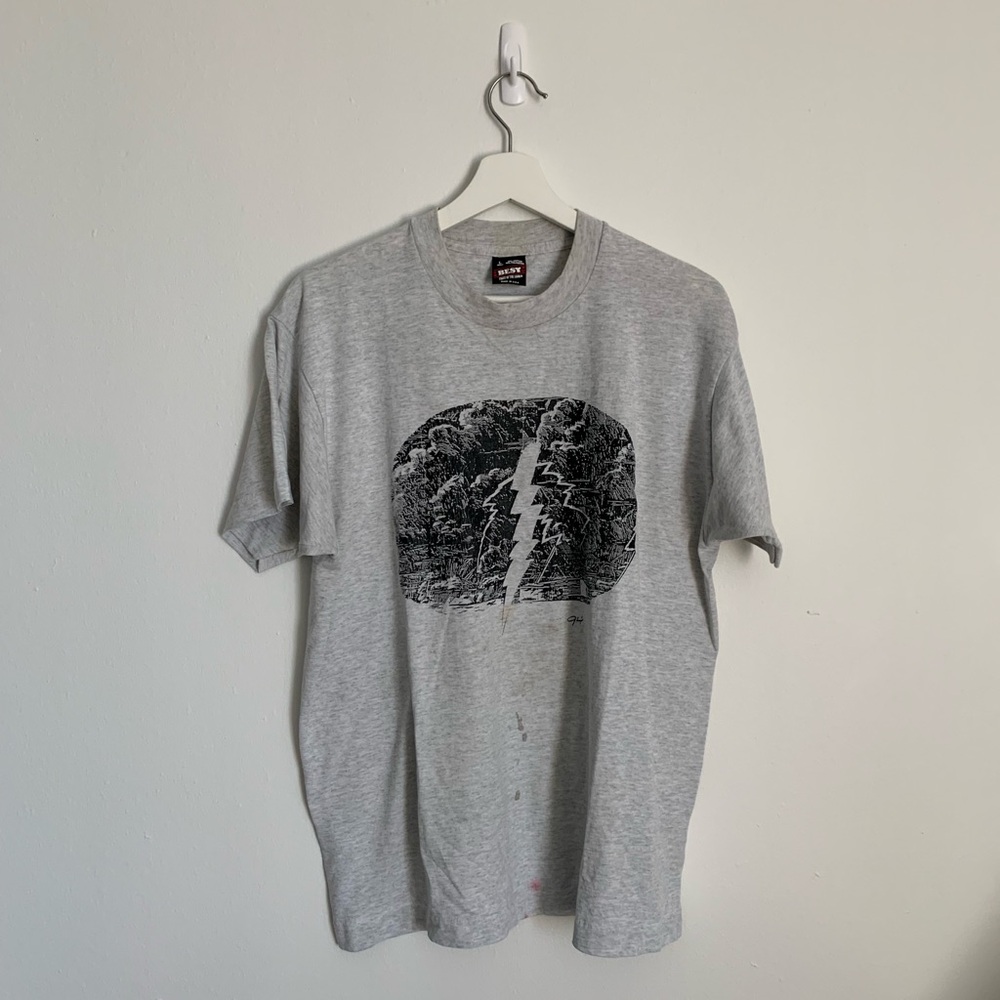 Vintag 1994 lighting tee single stitch